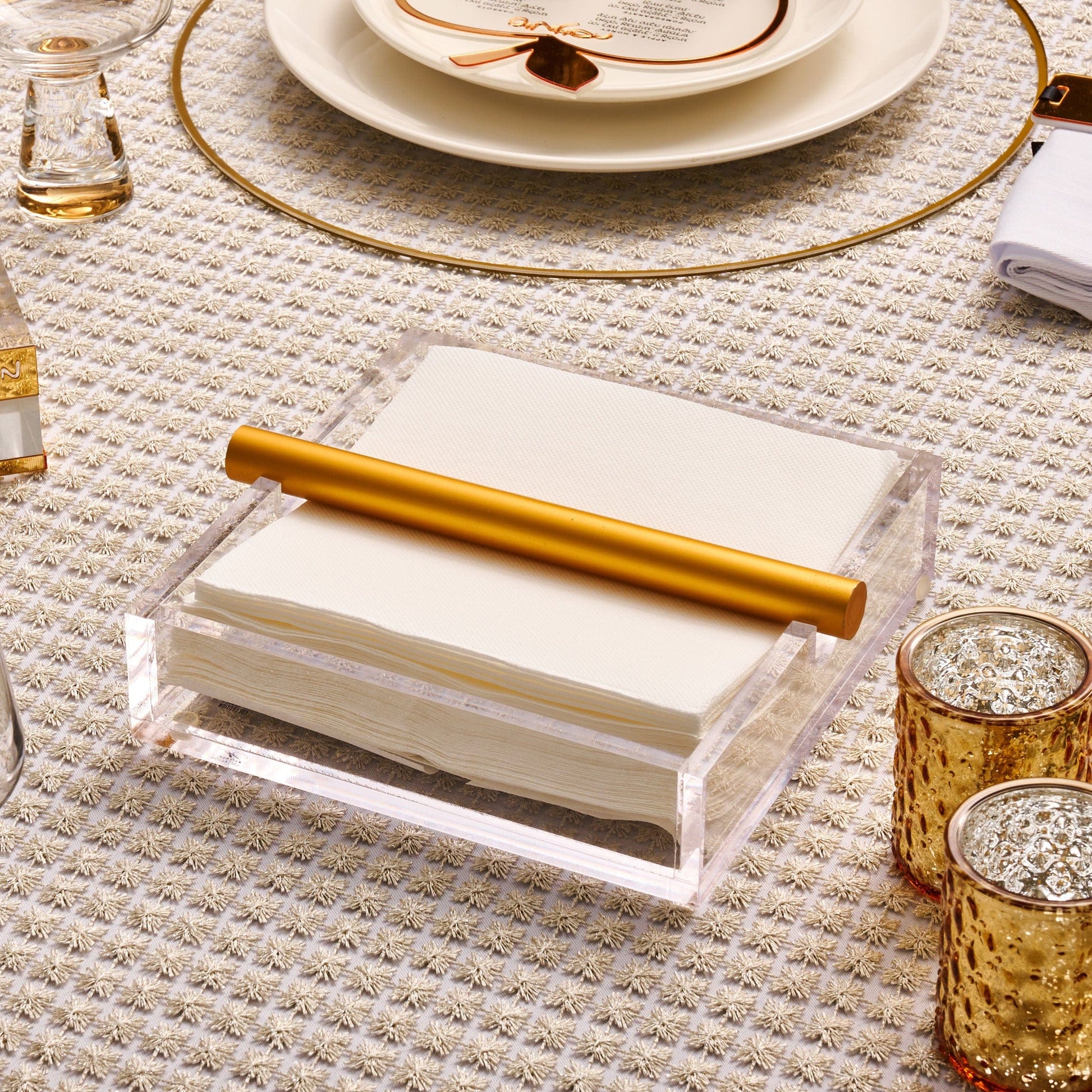 Rosh Hashana 2023 Classic Tablescape - Waterdale Collection