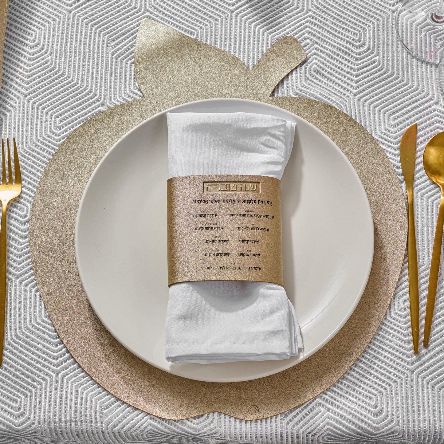 Rosh Hashanah 2025 Painted Tablescape