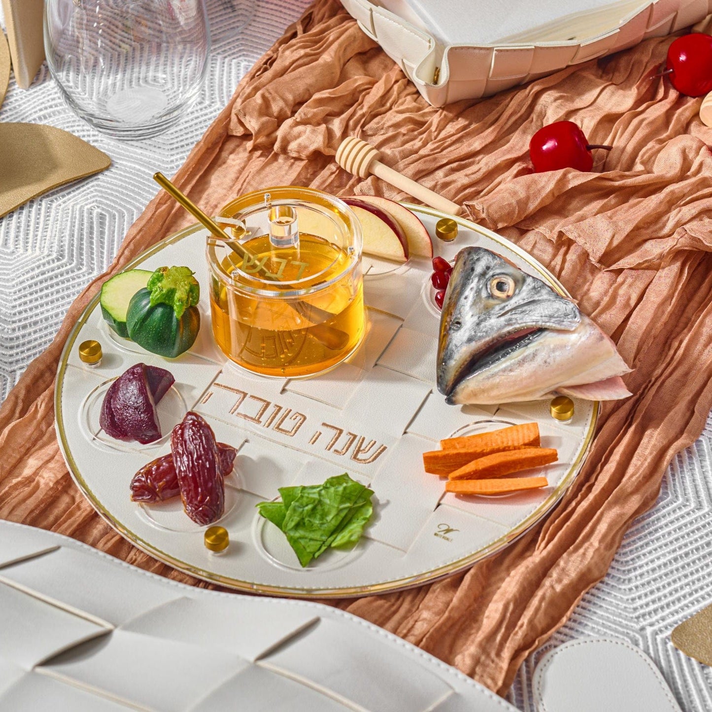 Rosh Hashanah 2025 Painted Tablescape