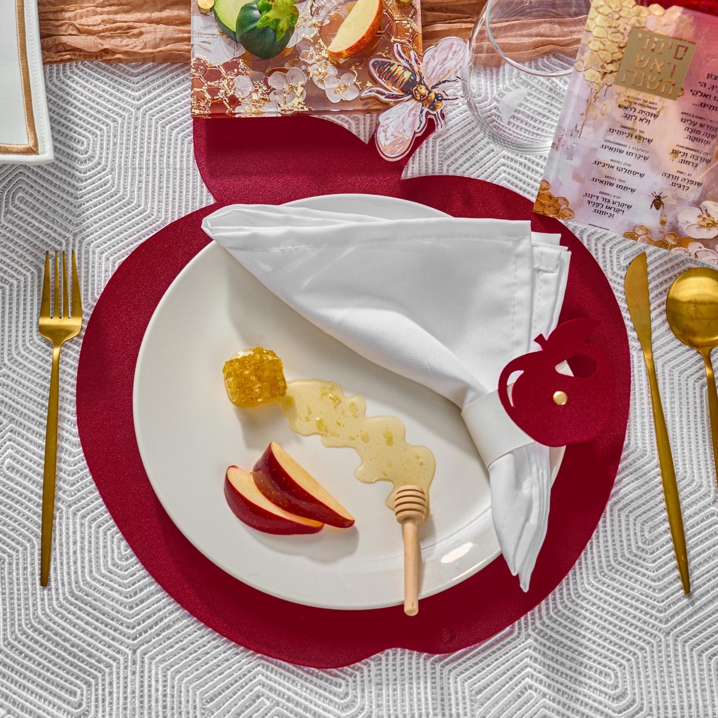 Rosh Hashanah 2025 Painted Tablescape