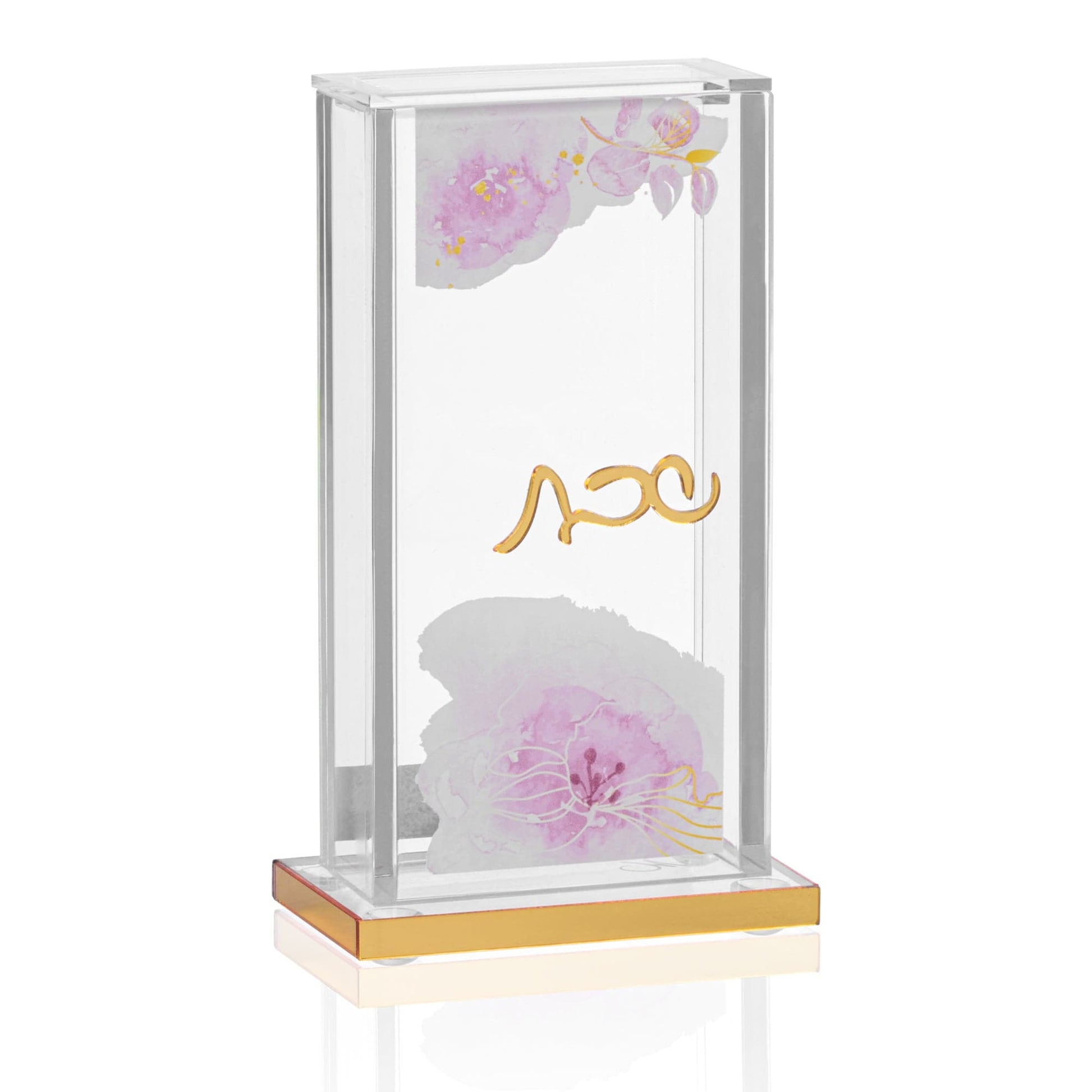 Watercolor Pillar Match Holder