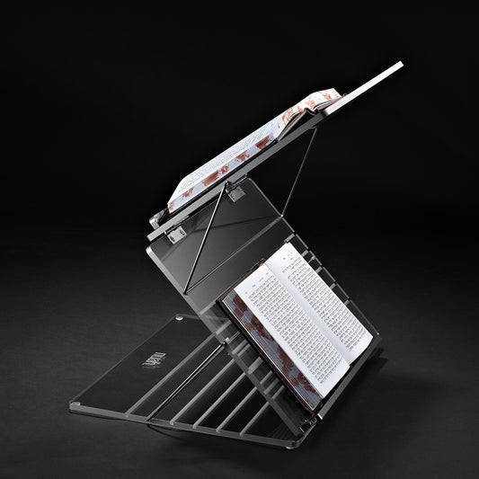 Acrylic  book stand  2 layer