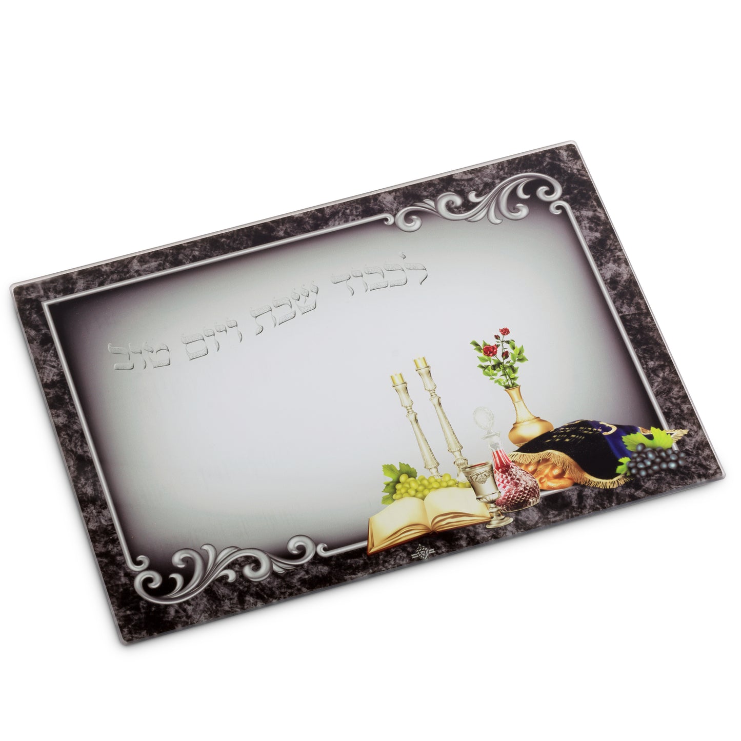 Challah Board Tempered Glass 13.5 X 9.5 "