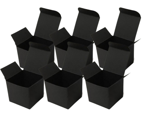 Black Box 2x2x2" - 6 pcs