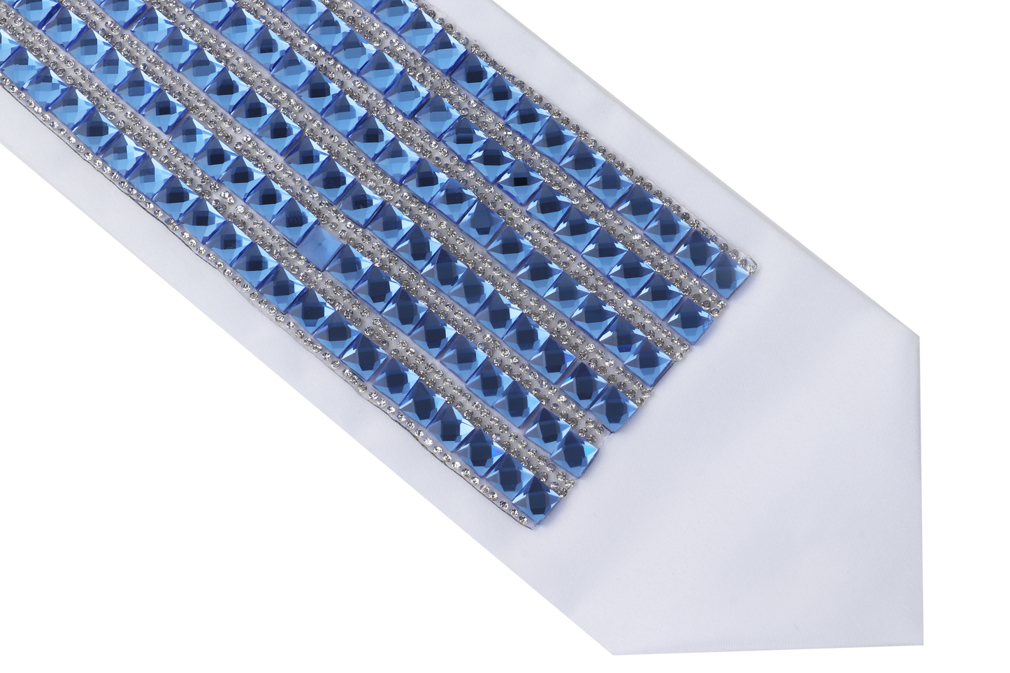 Atarah with Crystals and Blue Square Stones 3.75"