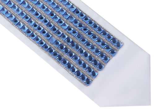 Atarah with Crystals and Blue Square Stones 3.75"
